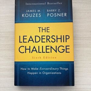 The Leadership Challenge Book - Sixth Edition ISBN 9781119278962